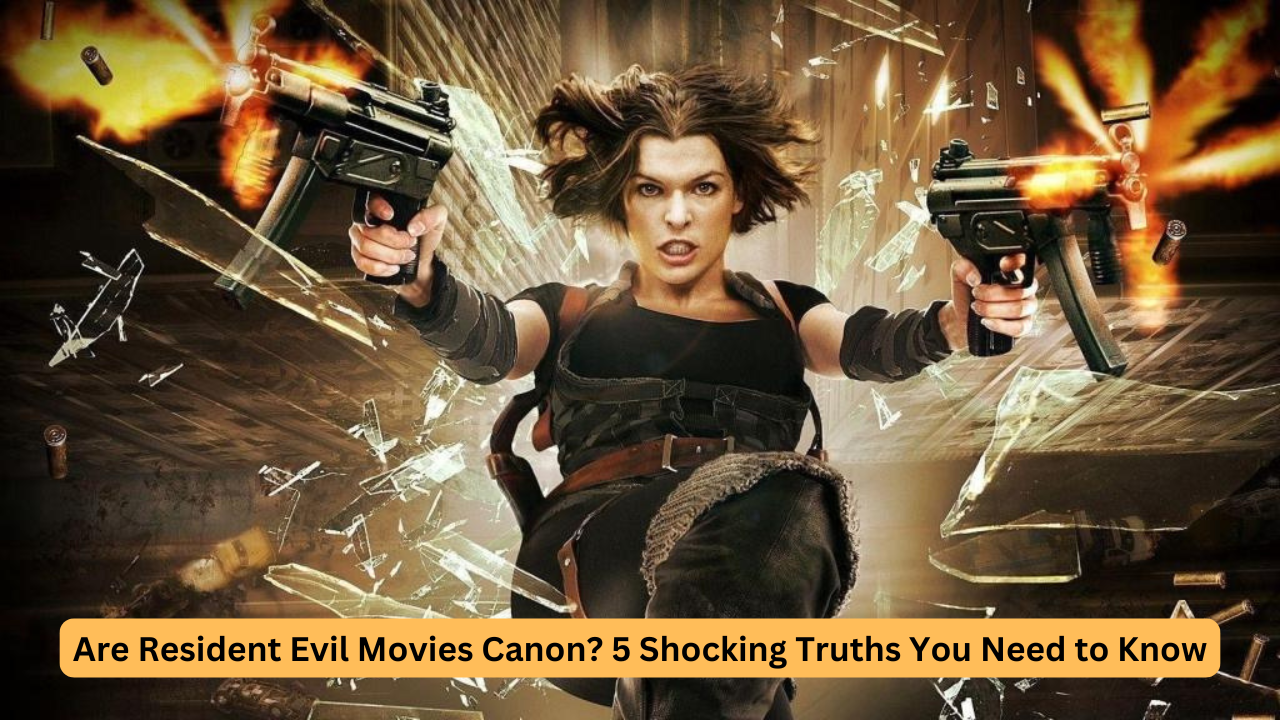 are resident evil movies canon