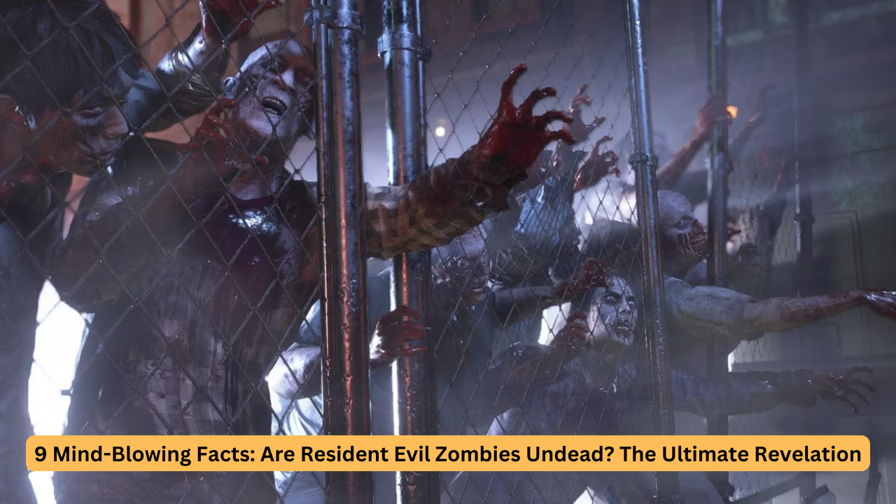 Are Resident Evil Zombies Undead