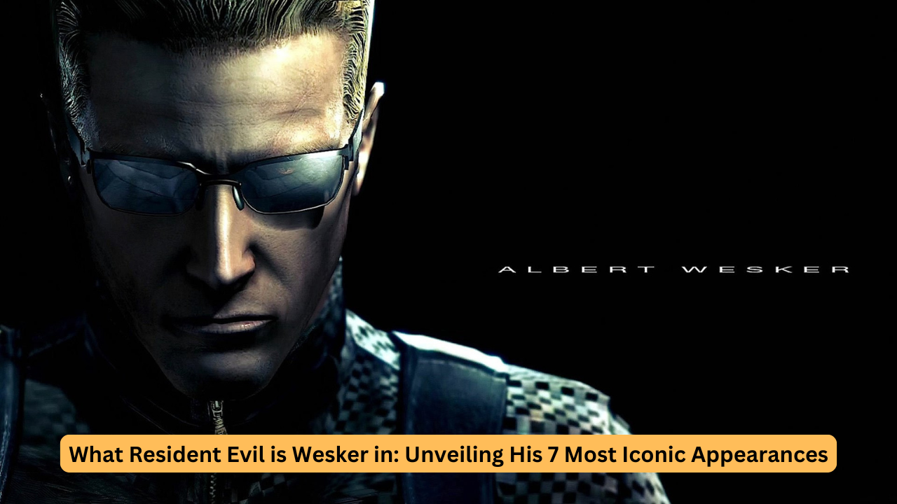 what resident evil is wesker in