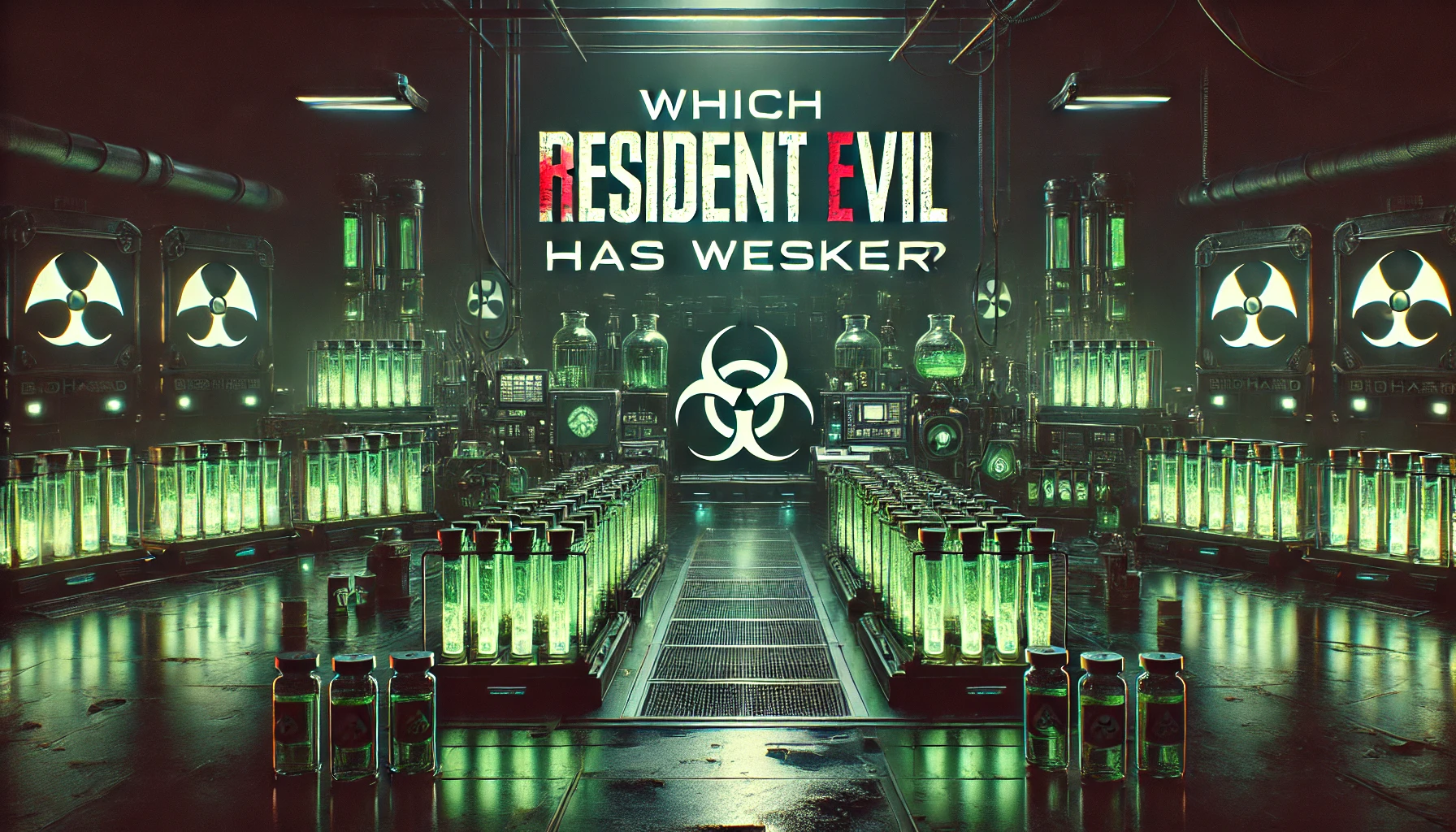 which resident evil has wesker